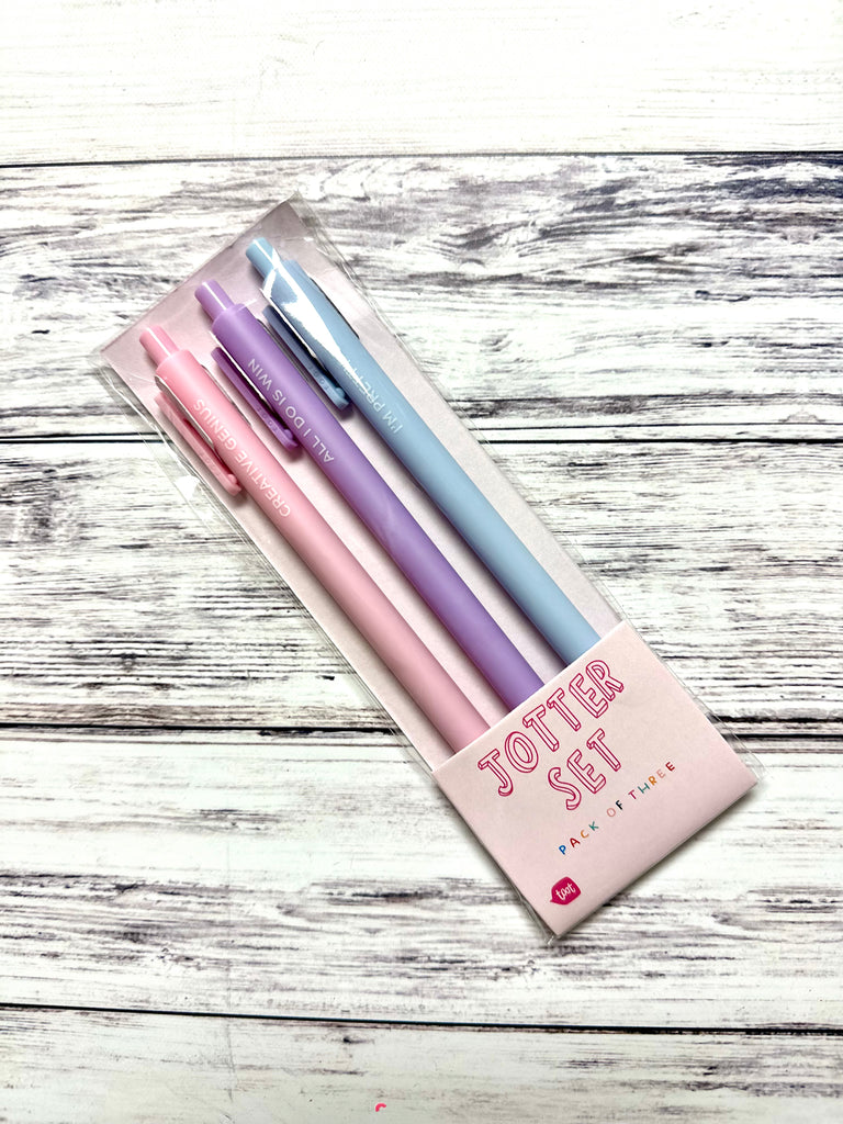 Colorful Jotter Pens Set